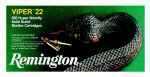 22 Long Rifle 100 Rounds Ammunition Remington 36 Grain Lead